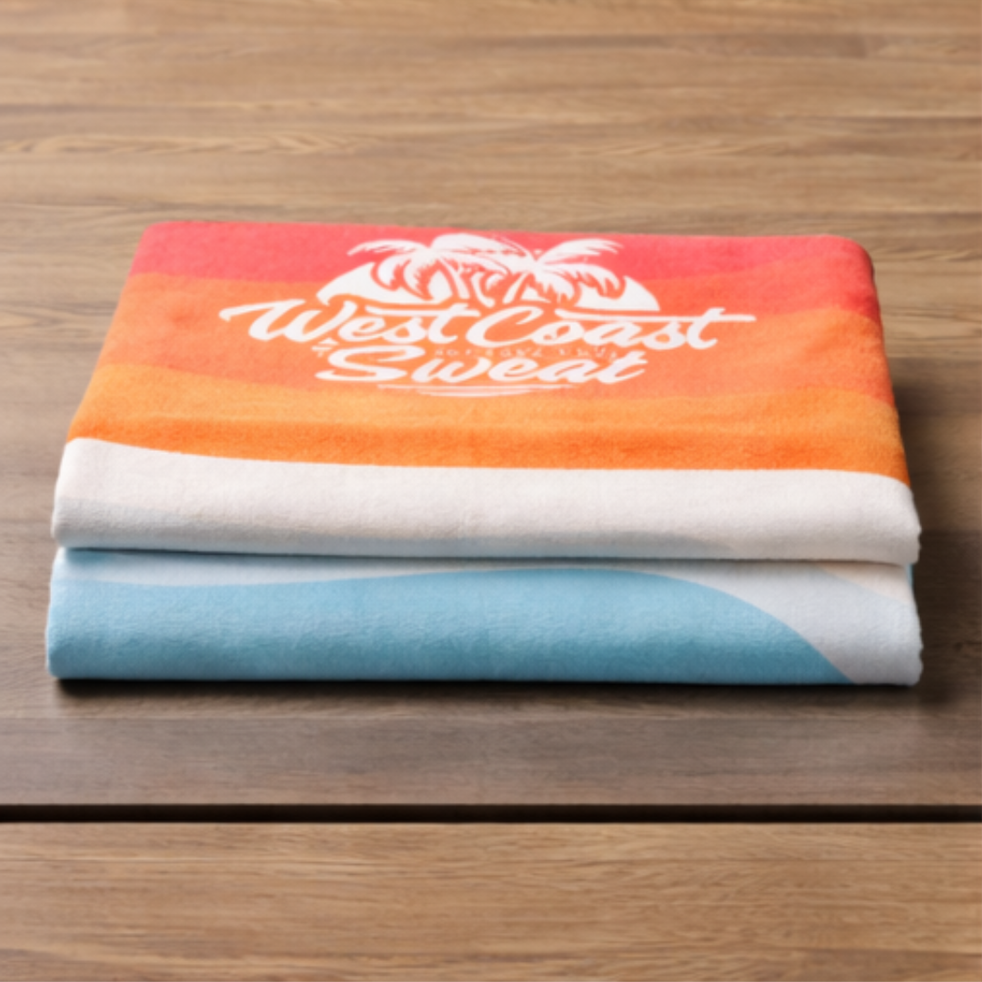 West Coast Sweat Custom Towel